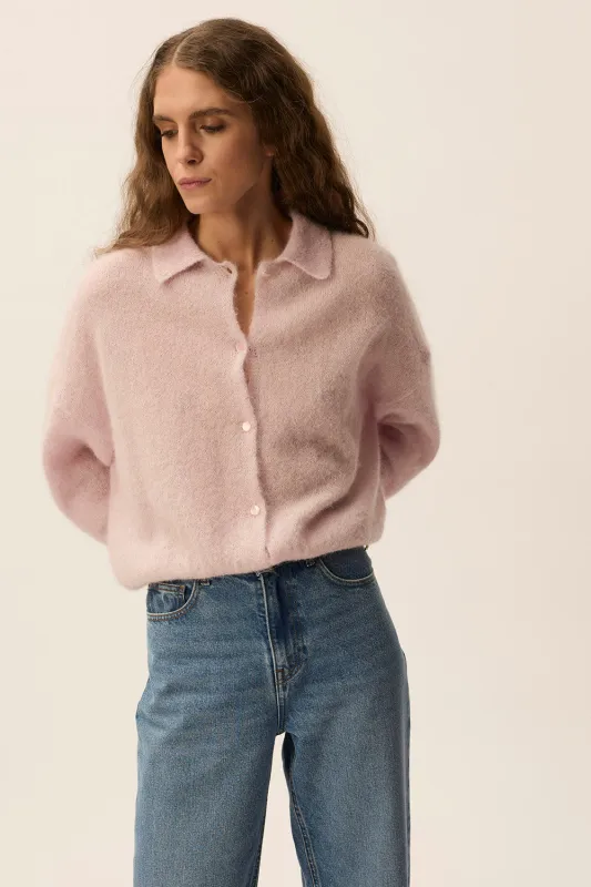 Gilet Anastasia Lilas made by Des Petits Hauts