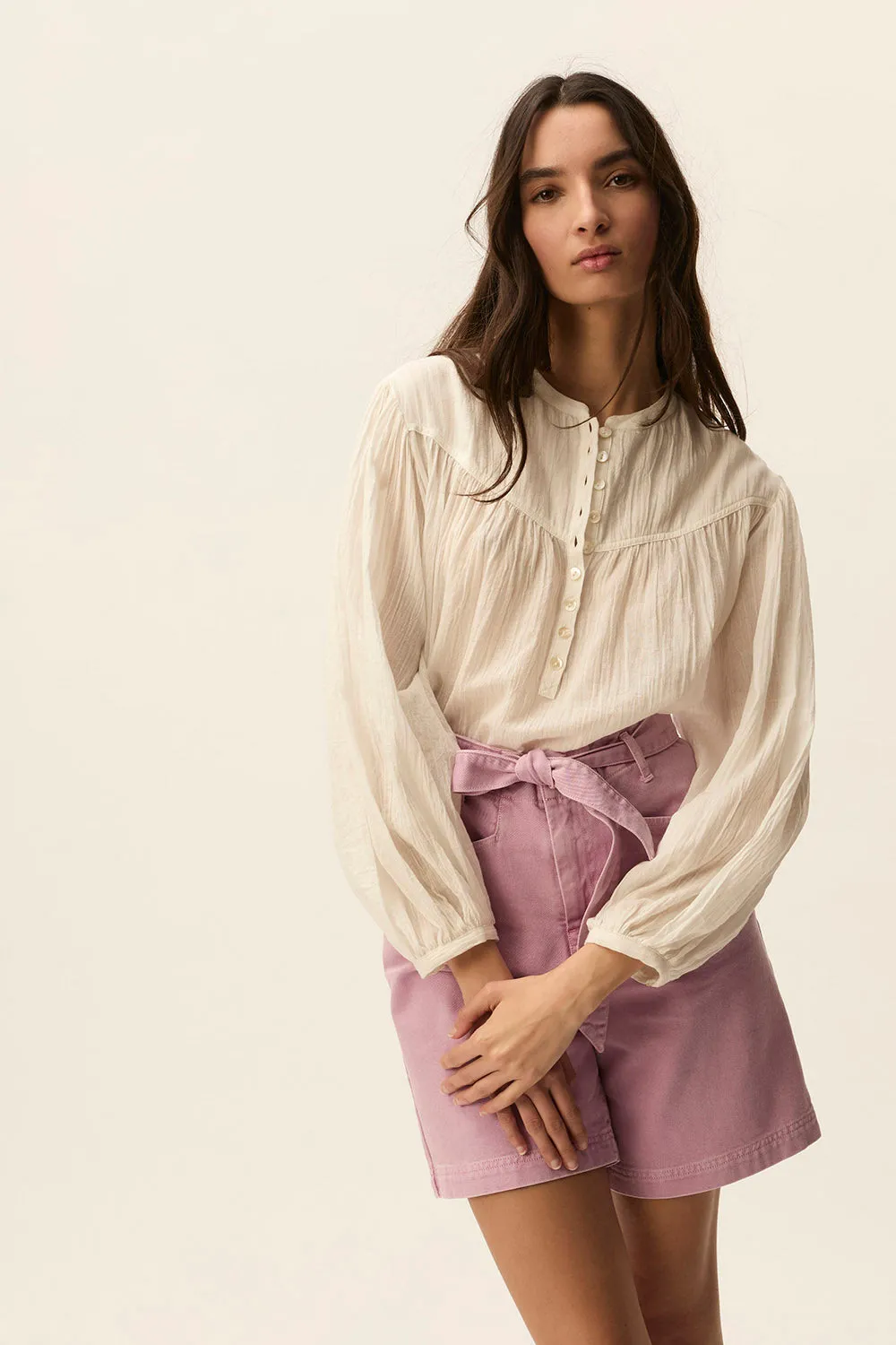 Blouse Sophie Ecru sold by Des Petits Hauts