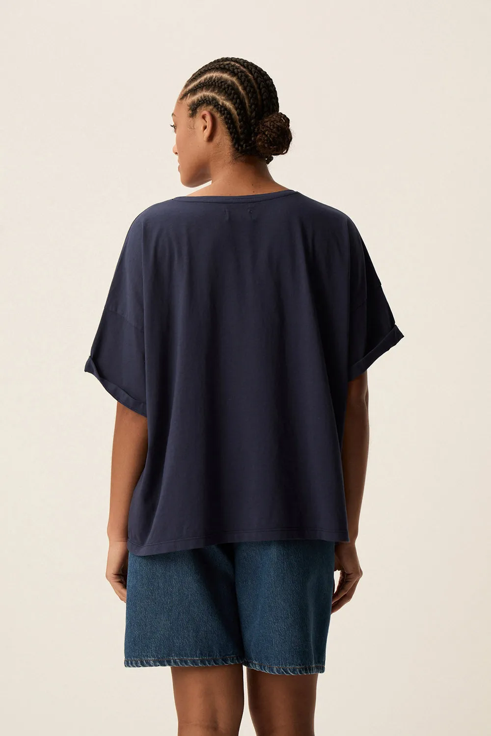 Tee-shirt Haricia Indigo sold by Des Petits Hauts product image thumbnail 4