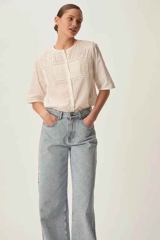 Top Salem Ecru sold by Des Petits Hauts