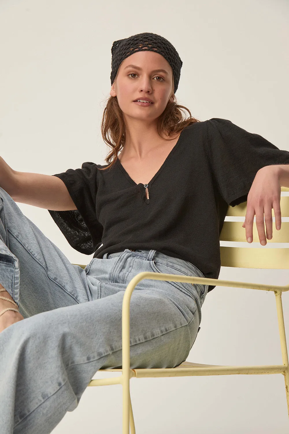 Pull Brook Noir sold by Des Petits Hauts product image thumbnail 4