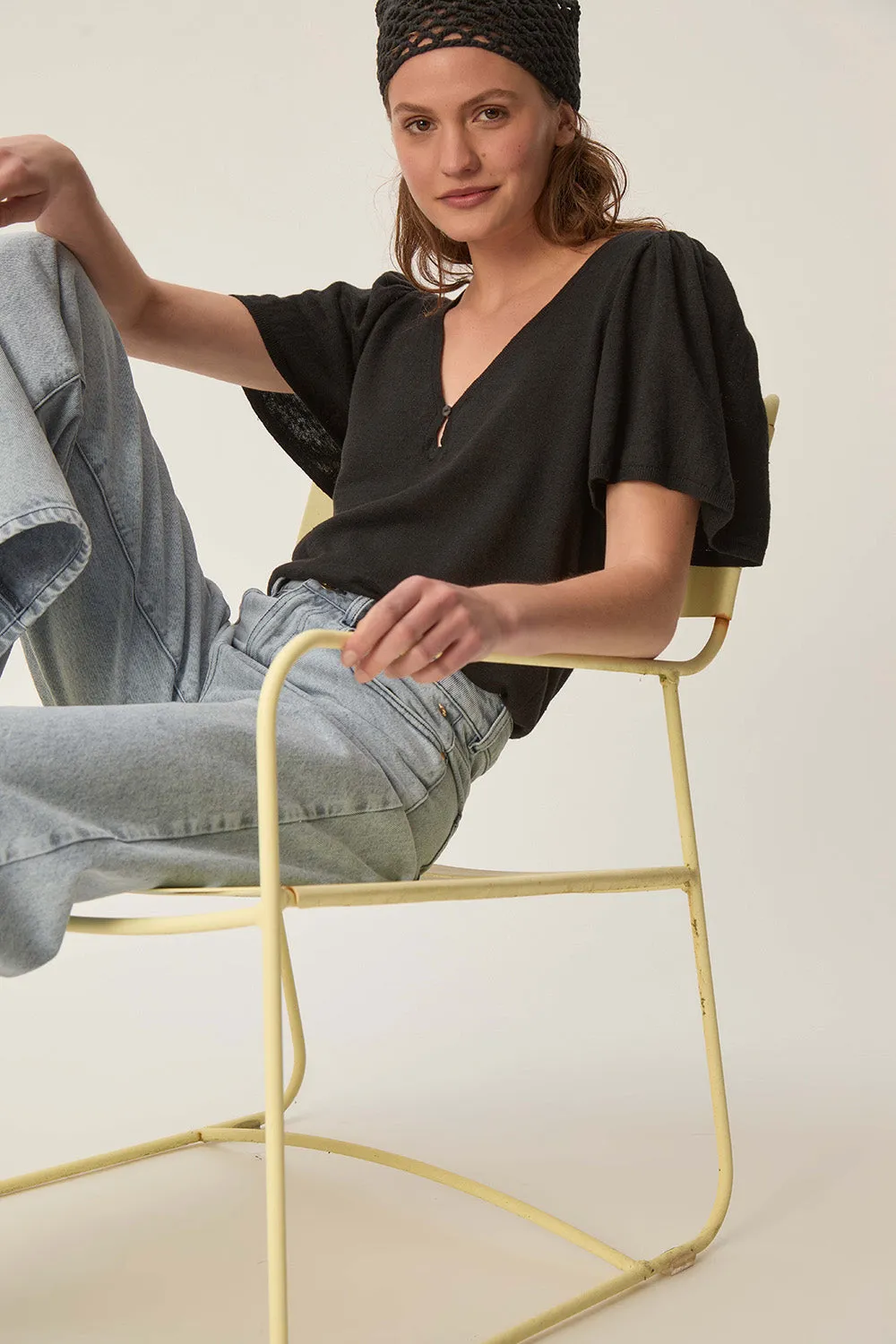 Pull Brook Noir sold by Des Petits Hauts product image thumbnail 5