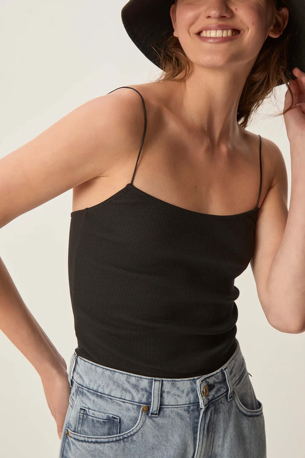 Débardeur Giakomo Noir sold by Des Petits Hauts product image thumbnail 2