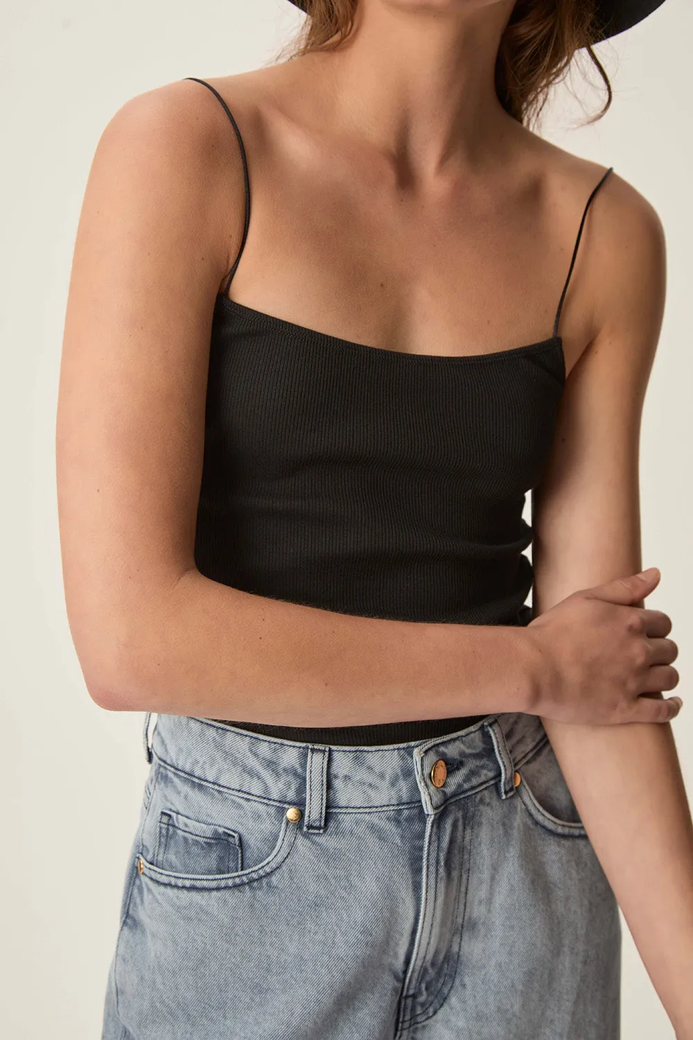 Débardeur Giakomo Noir sold by Des Petits Hauts product image thumbnail 3