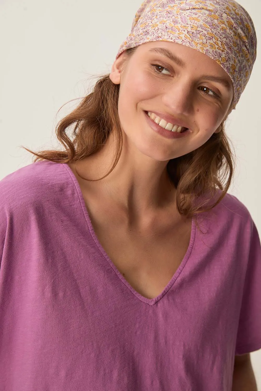 Tee-shirt Zaeline Lavande sold by Des Petits Hauts product image thumbnail 2