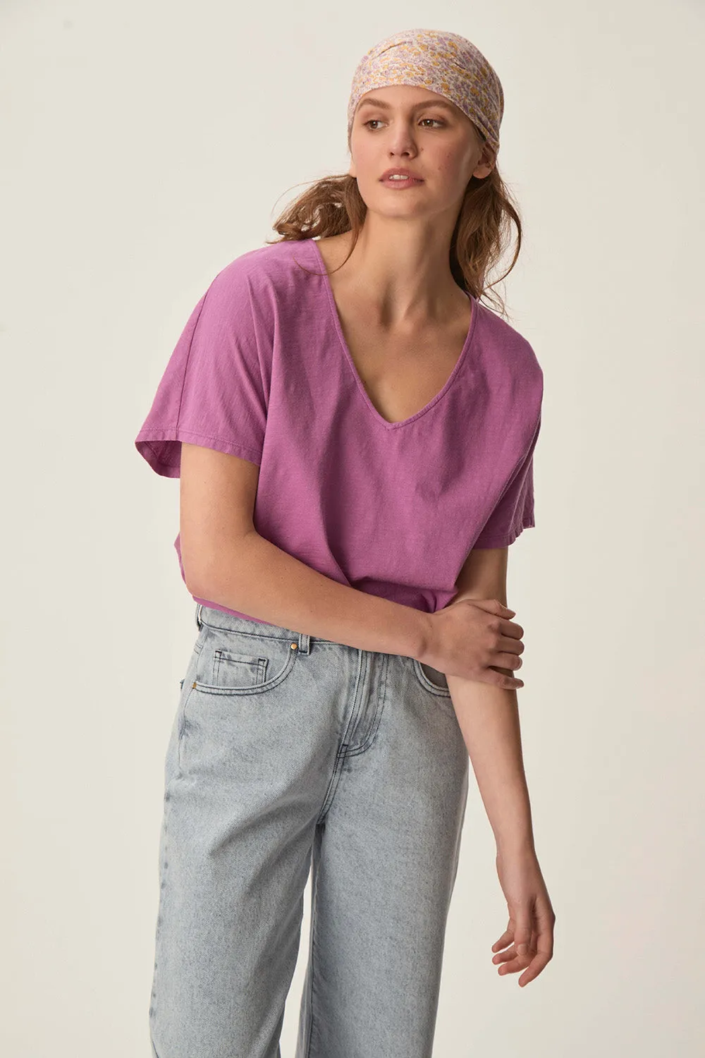 Tee-shirt Zaeline Lavande sold by Des Petits Hauts