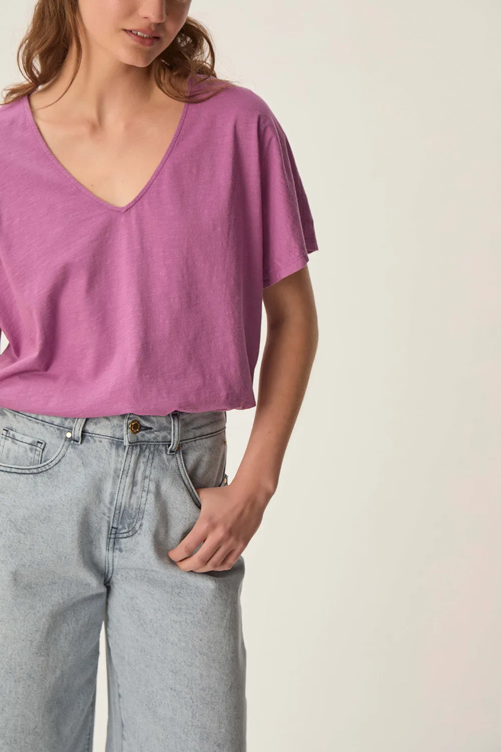 Tee-shirt Zaeline Lavande sold by Des Petits Hauts product image thumbnail 4