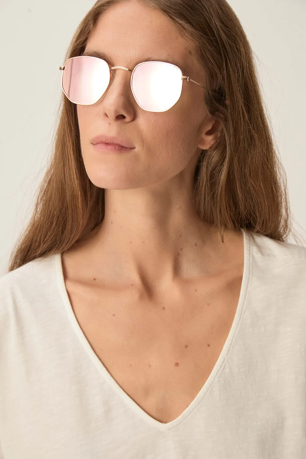 Tee-shirt Zaeline Ecru sold by Des Petits Hauts product image thumbnail 4