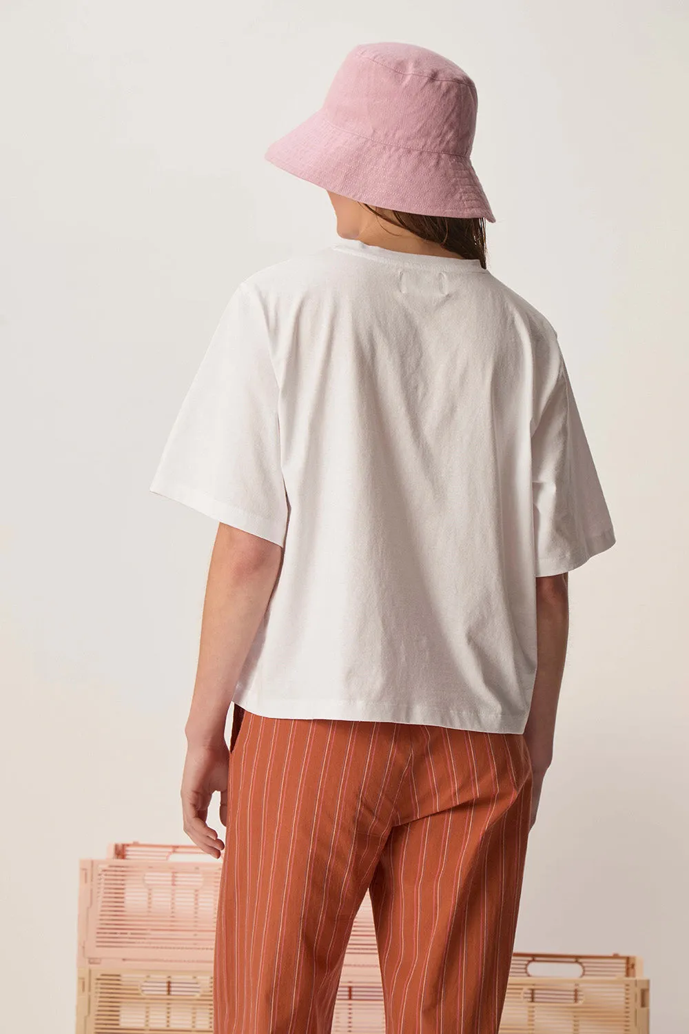 Tee-shirt Hilfried Ecru sold by Des Petits Hauts product image thumbnail 4