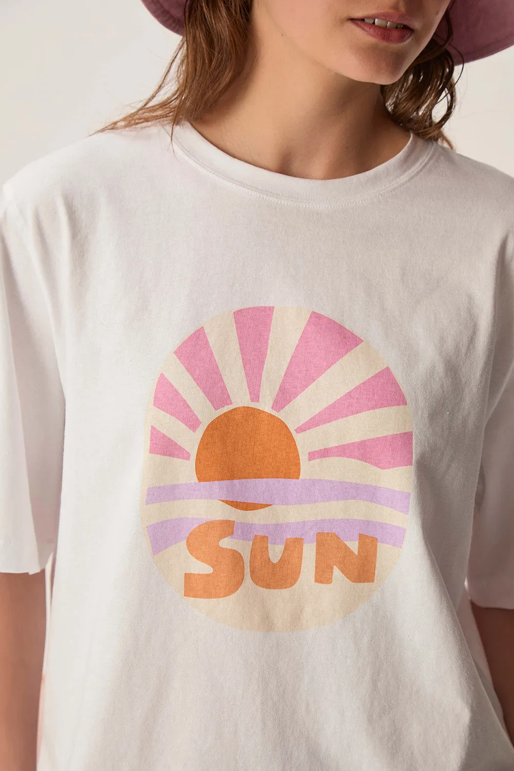 Tee-shirt Hilfried Ecru sold by Des Petits Hauts product image thumbnail 2