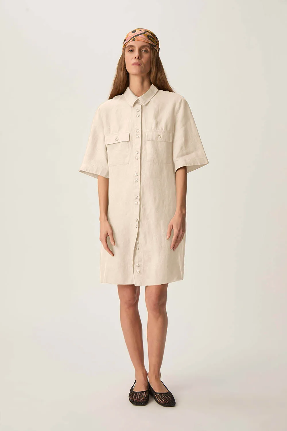 Robe Robinson Ecru sold by Des Petits Hauts product image thumbnail 4