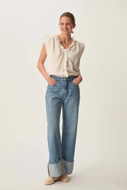 Top Soprano Ecru sold by Des Petits Hauts