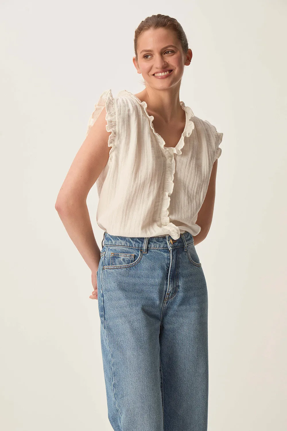 Top Soprano Ecru sold by Des Petits Hauts product image thumbnail 2