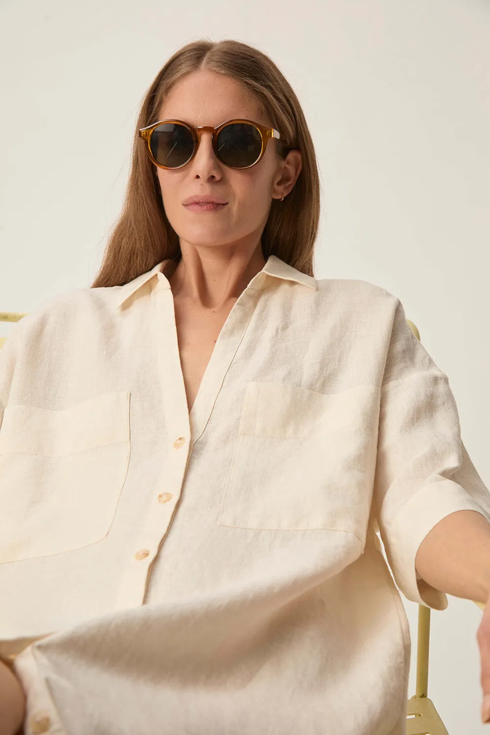 Robe Robby Ecru sold by Des Petits Hauts product image thumbnail 2