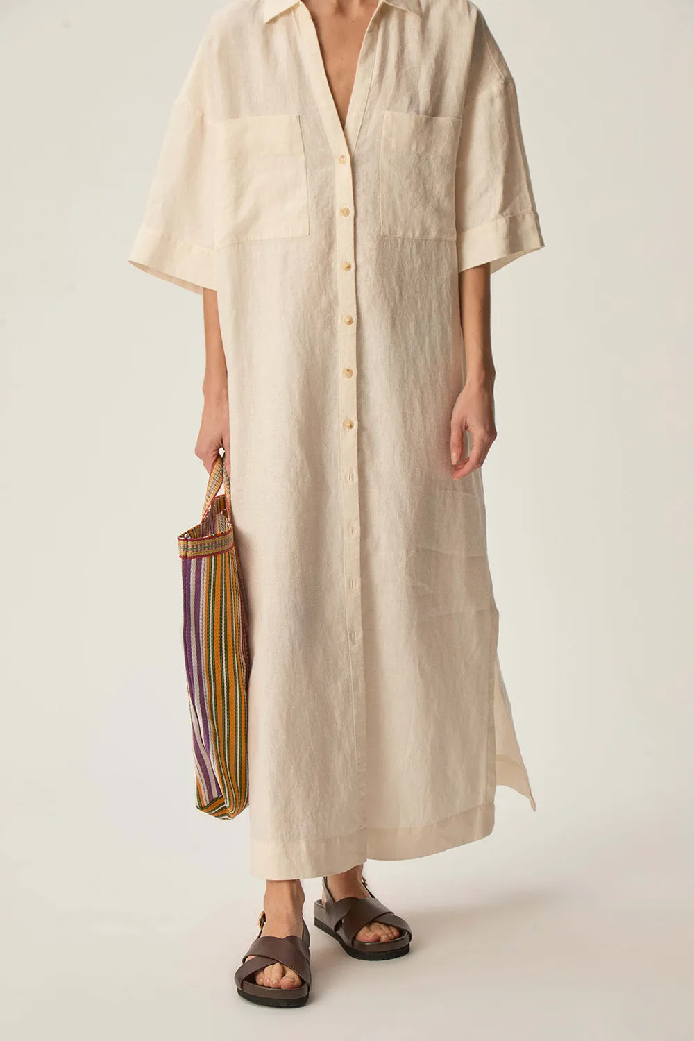 Robe Robby Ecru sold by Des Petits Hauts product image thumbnail 5