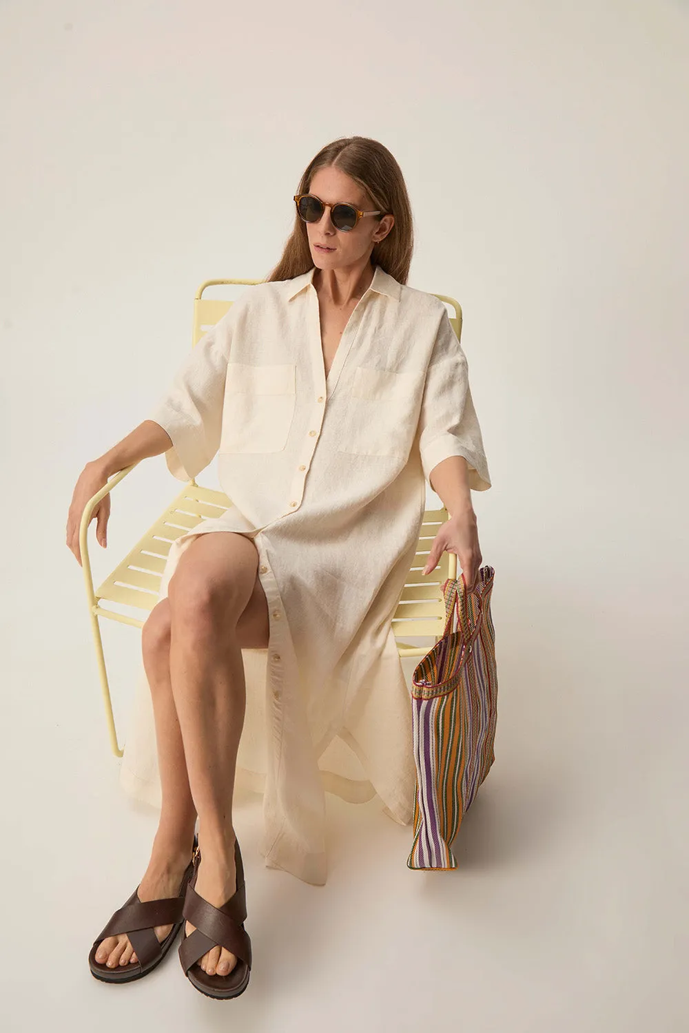 Robe Robby Ecru sold by Des Petits Hauts