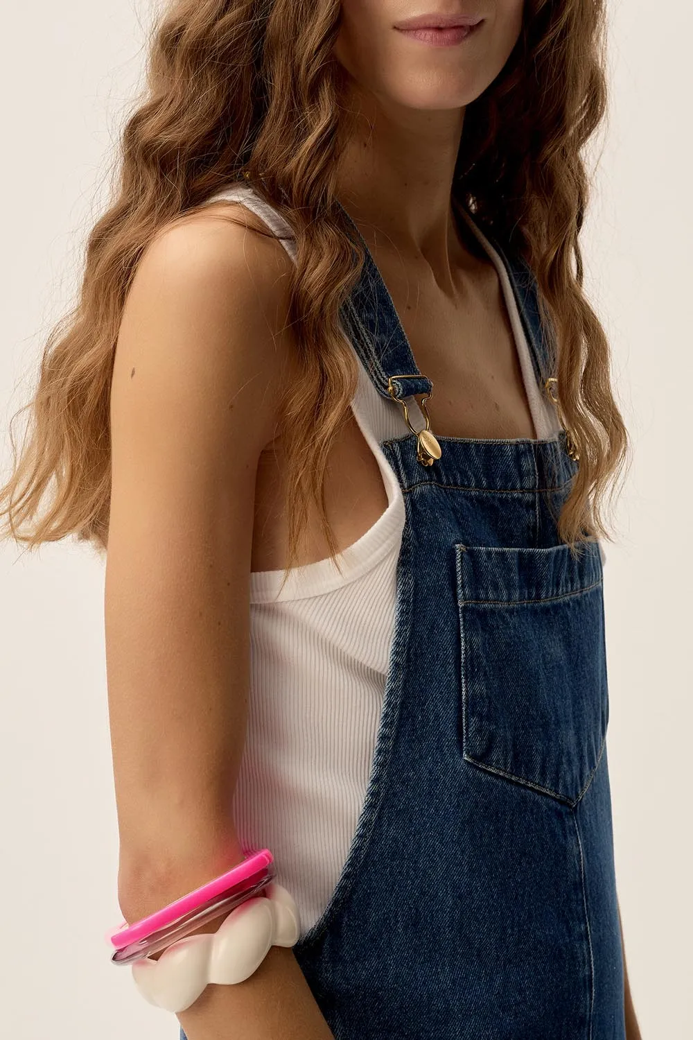 Jonc Naki Rose Fluo sold by Des Petits Hauts product image thumbnail 2