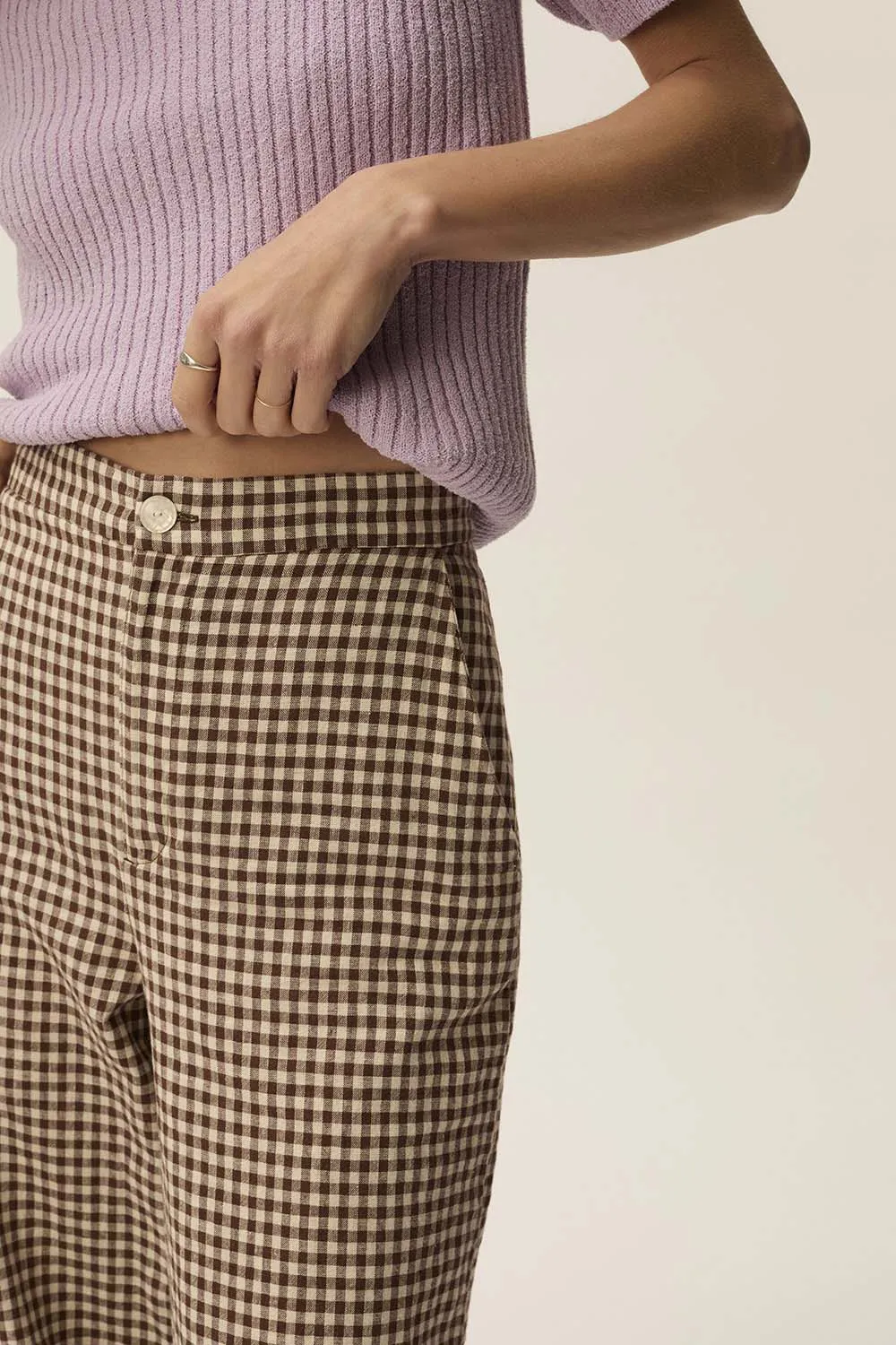 Pantalon Ugueta Vichy sold by Des Petits Hauts product image thumbnail 3