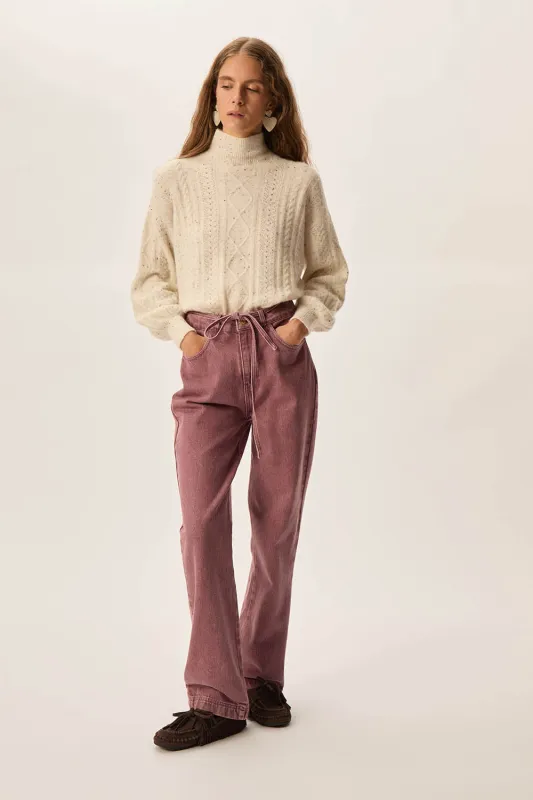 Pull Dino Creme Tweed sold by Des Petits Hauts