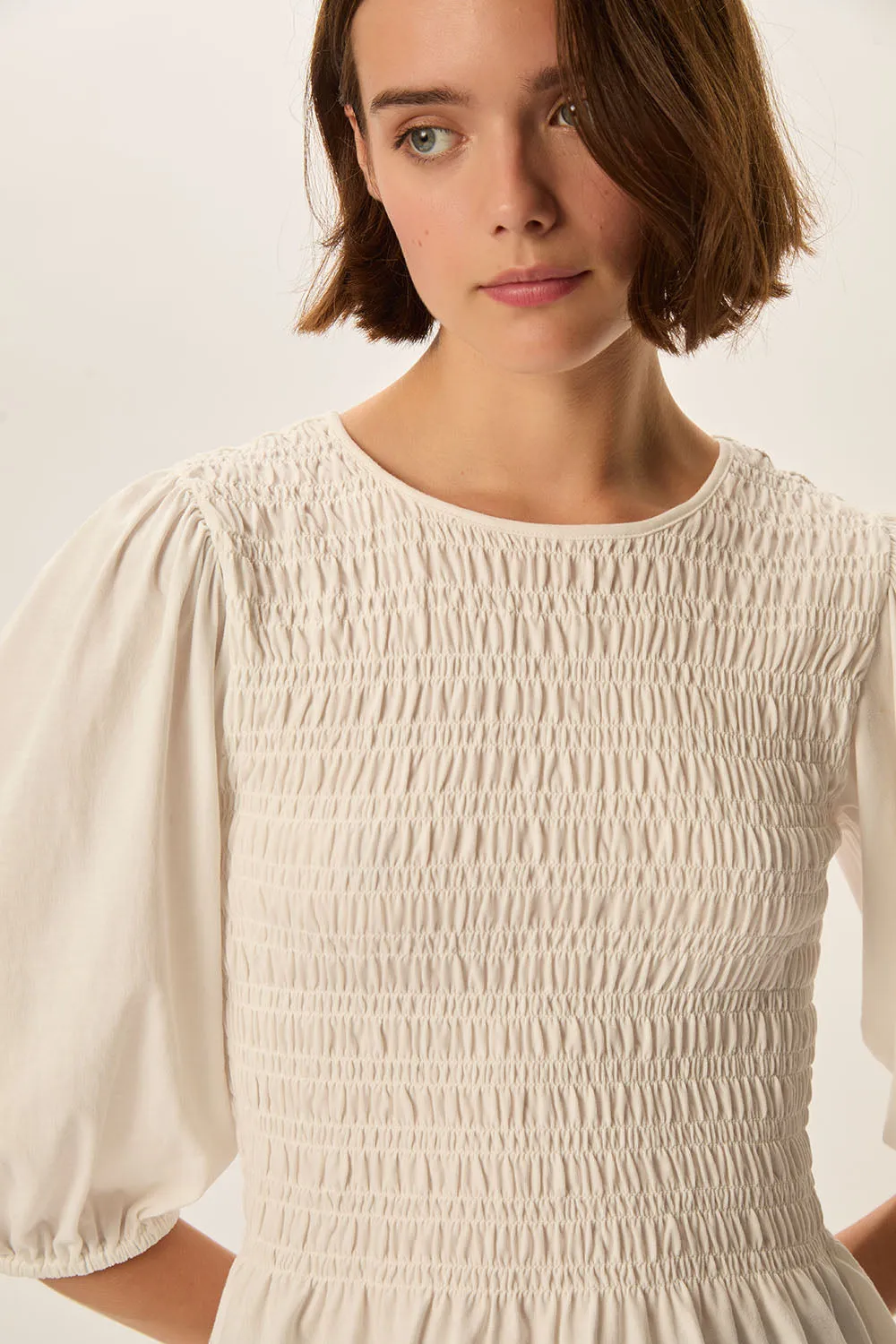 Tee-shirt Hanaelle Ecru sold by Des Petits Hauts product image thumbnail 4