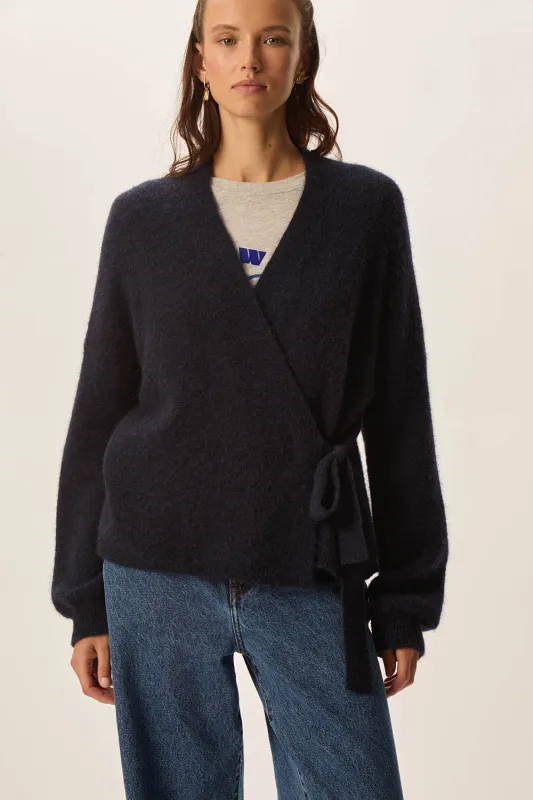 Gilet Berta Marine sold by Des Petits Hauts