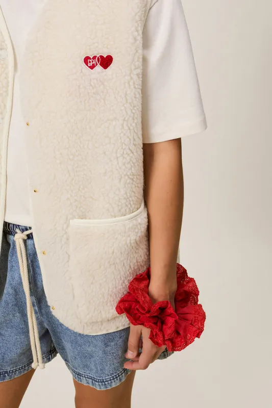 Chouchou Wiam Rouge sold by Des Petits Hauts