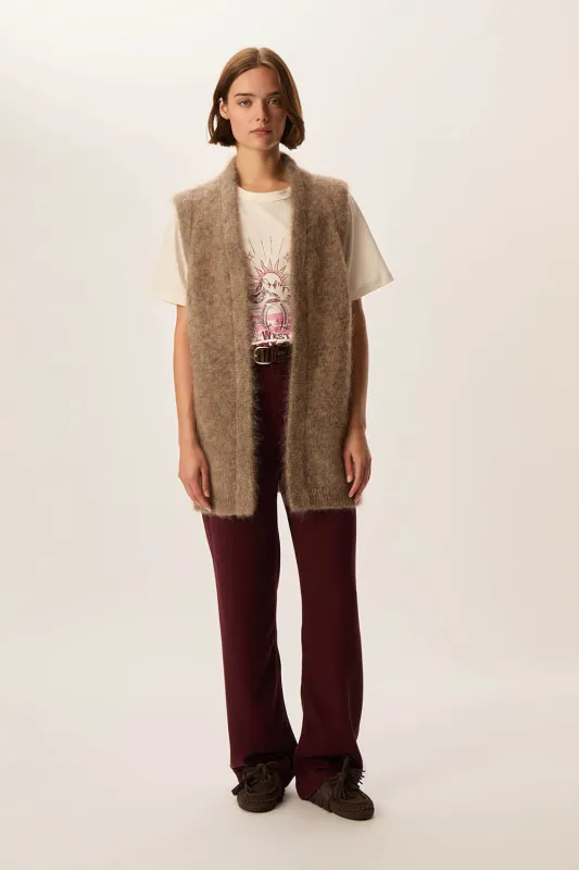 Gilet Alvine Loup sold by Des Petits Hauts