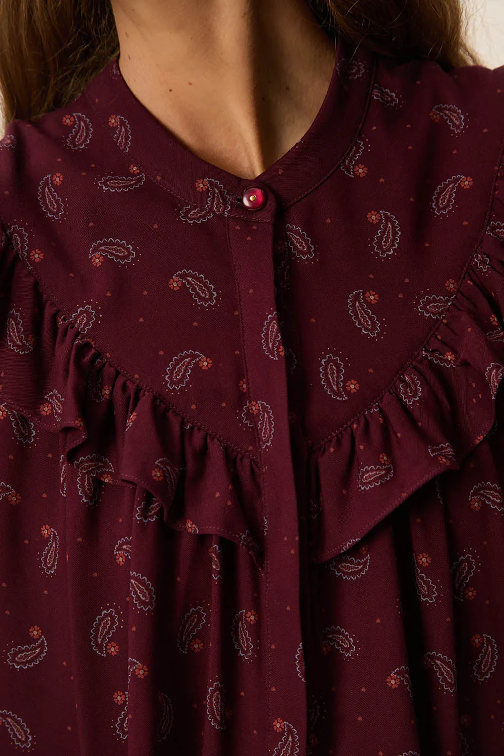 Blouse Elya Paisley sold by Des Petits Hauts product image thumbnail 3