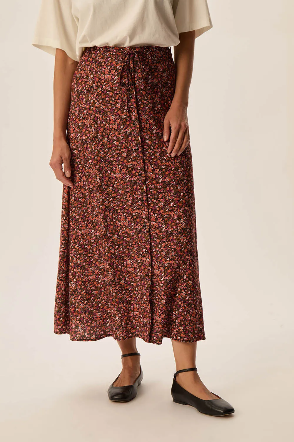 Jupe Elizette Aubepine sold by Des Petits Hauts