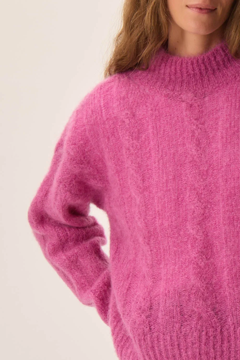 Pull Alonzo Framboise sold by Des Petits Hauts product image thumbnail 4