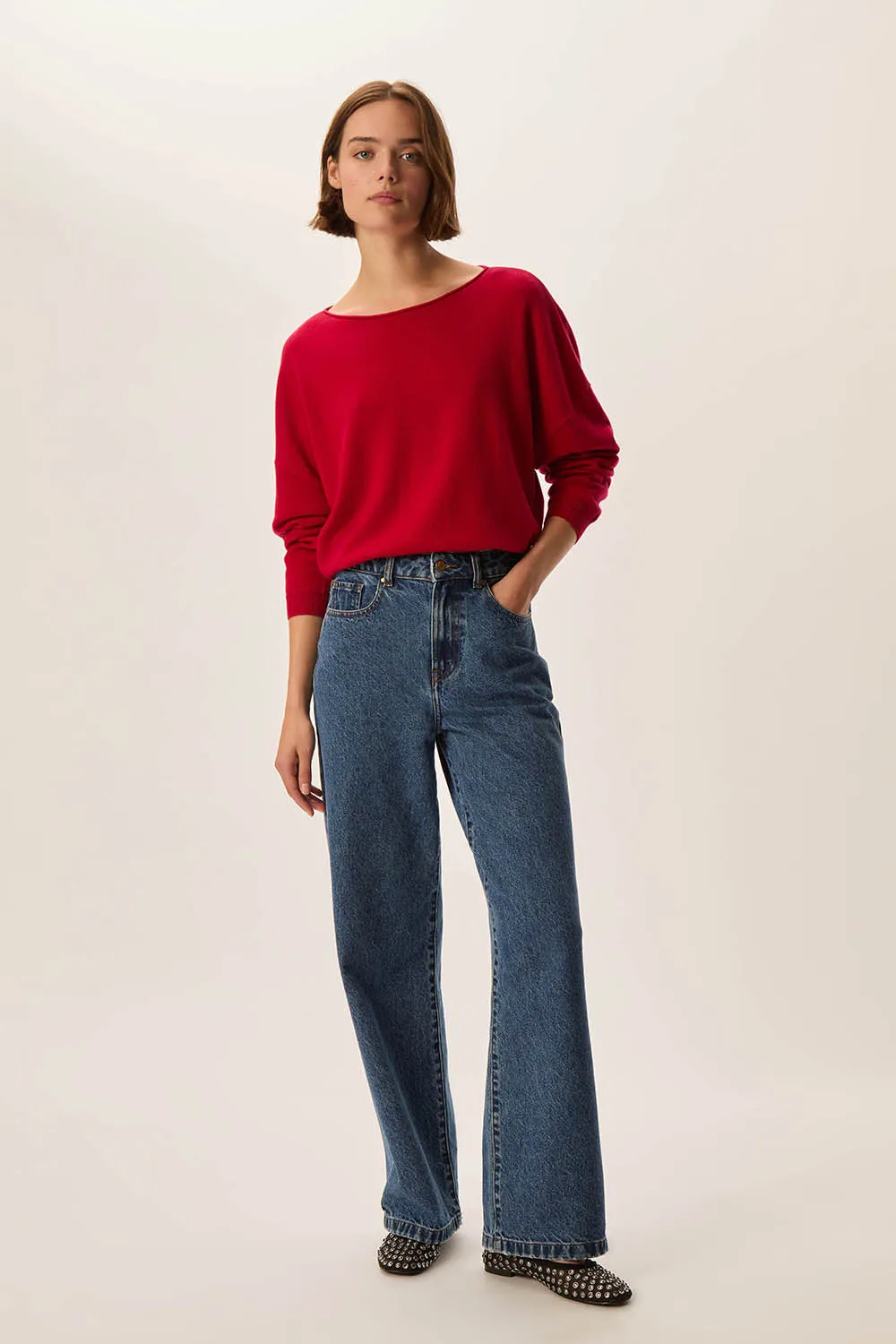 Jean Louela Middle Blue sold by Des Petits Hauts product image thumbnail 2