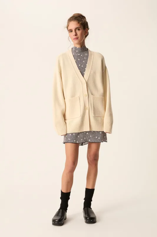 Gilet Dolores Creme made by Des Petits Hauts