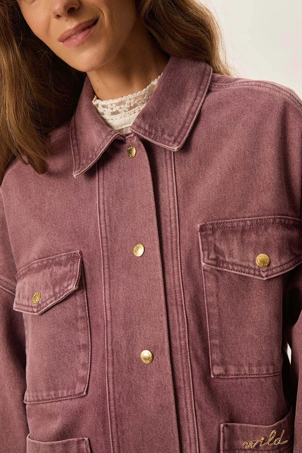 Veste Laina Berry sold by Des Petits Hauts product image thumbnail 3