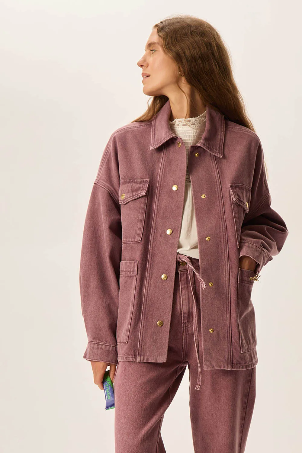 Veste Laina Berry sold by Des Petits Hauts product image thumbnail 5