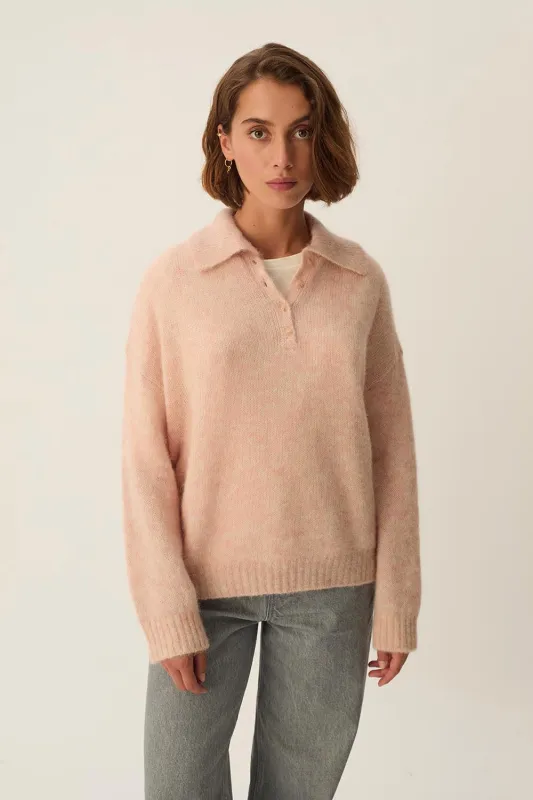Pull Anatolie Poudre sold by Des Petits Hauts