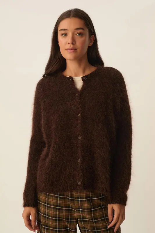 Gilet Bea Coffee sold by Des Petits Hauts