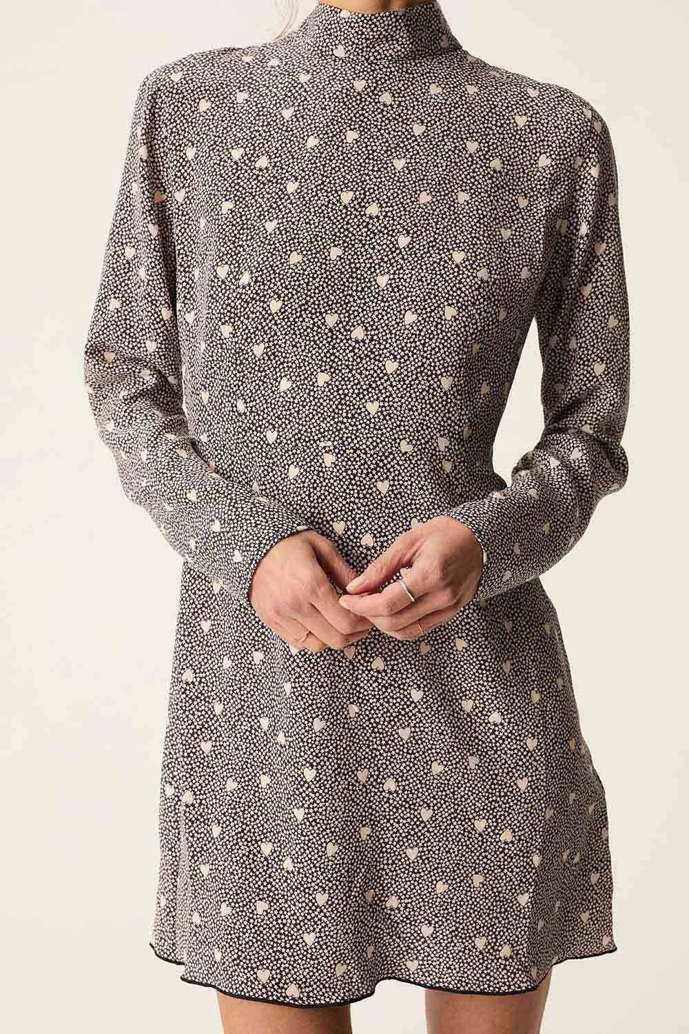 Robe Satynette Coeur sold by Des Petits Hauts product image thumbnail 3