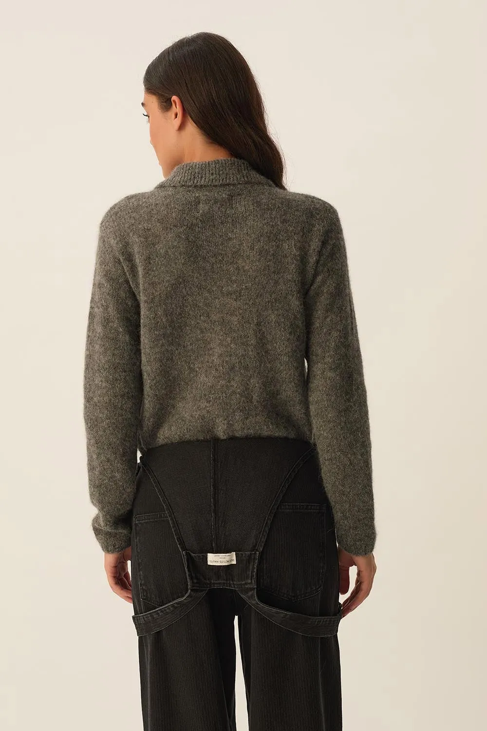 Gilet Anouka Anthracite sold by Des Petits Hauts product image thumbnail 5