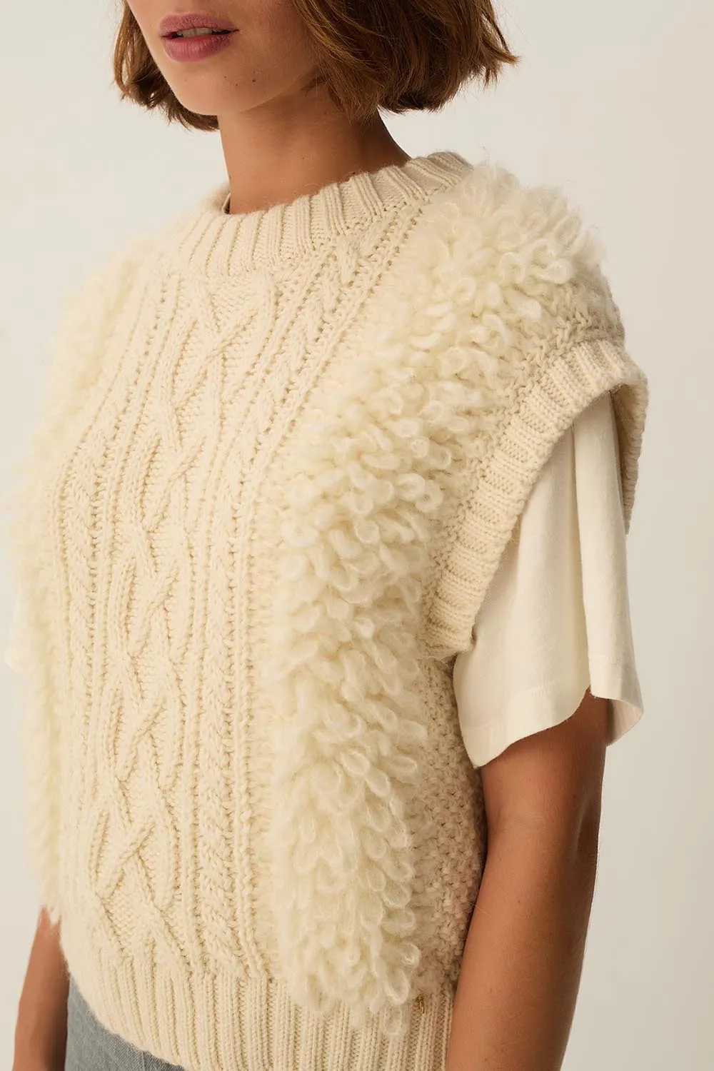 Pull Boby Creme sold by Des Petits Hauts product image thumbnail 3