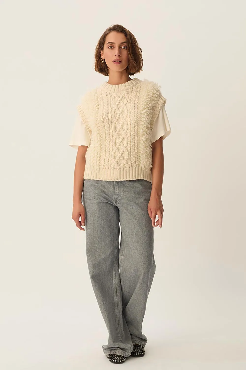 Pull Boby Creme sold by Des Petits Hauts product image thumbnail 4