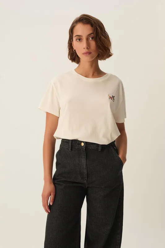 Tee-shirt Fantine Ecru sold by Des Petits Hauts