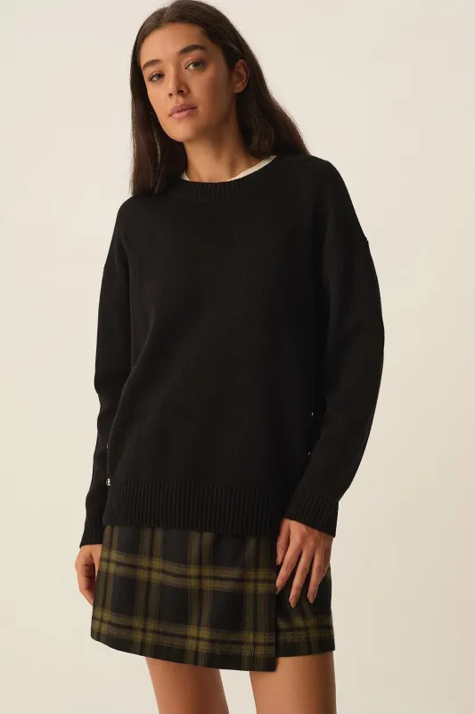 Pull Arigato Noir sold by Des Petits Hauts