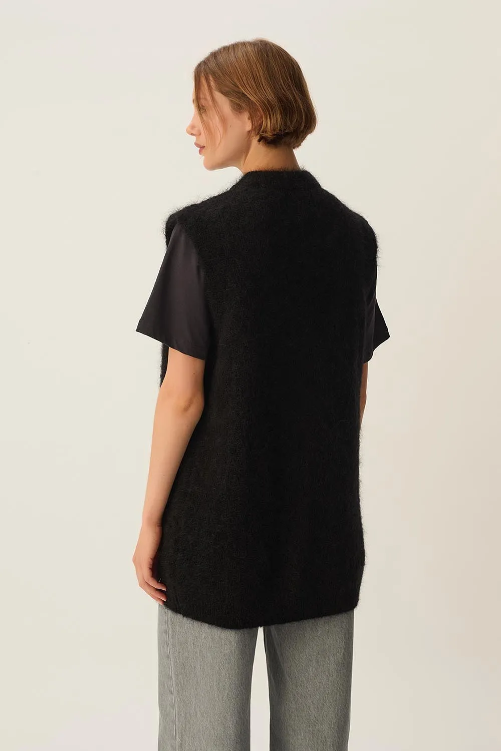 Gilet Alvine Noir sold by Des Petits Hauts product image thumbnail 5