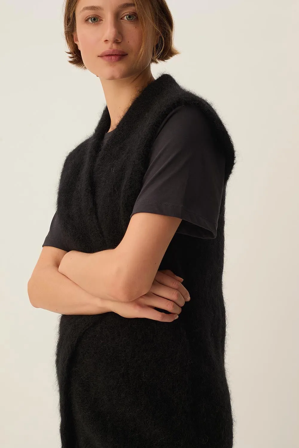 Gilet Alvine Noir sold by Des Petits Hauts product image thumbnail 2