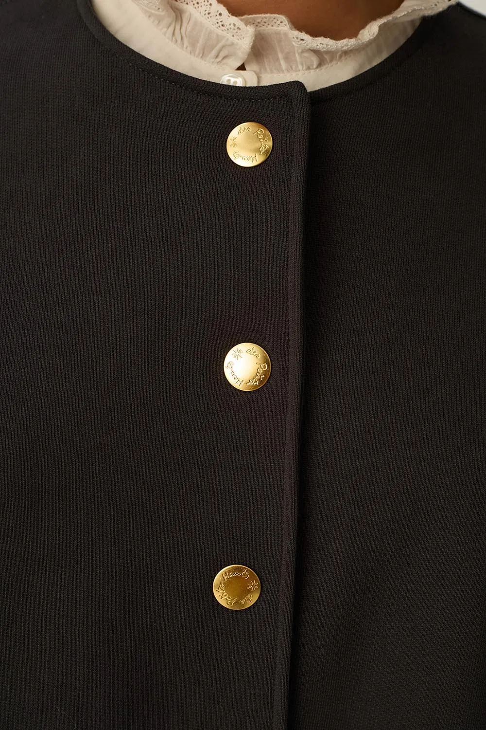 Veste maille Joanne Ardoise sold by Des Petits Hauts product image thumbnail 4