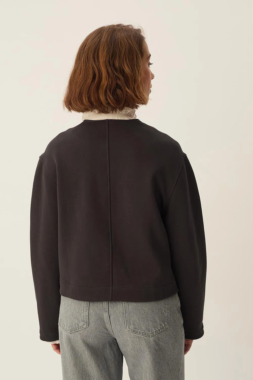 Veste maille Joanne Ardoise sold by Des Petits Hauts product image thumbnail 5