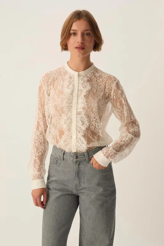 Blouse Sana Ecru sold by Des Petits Hauts