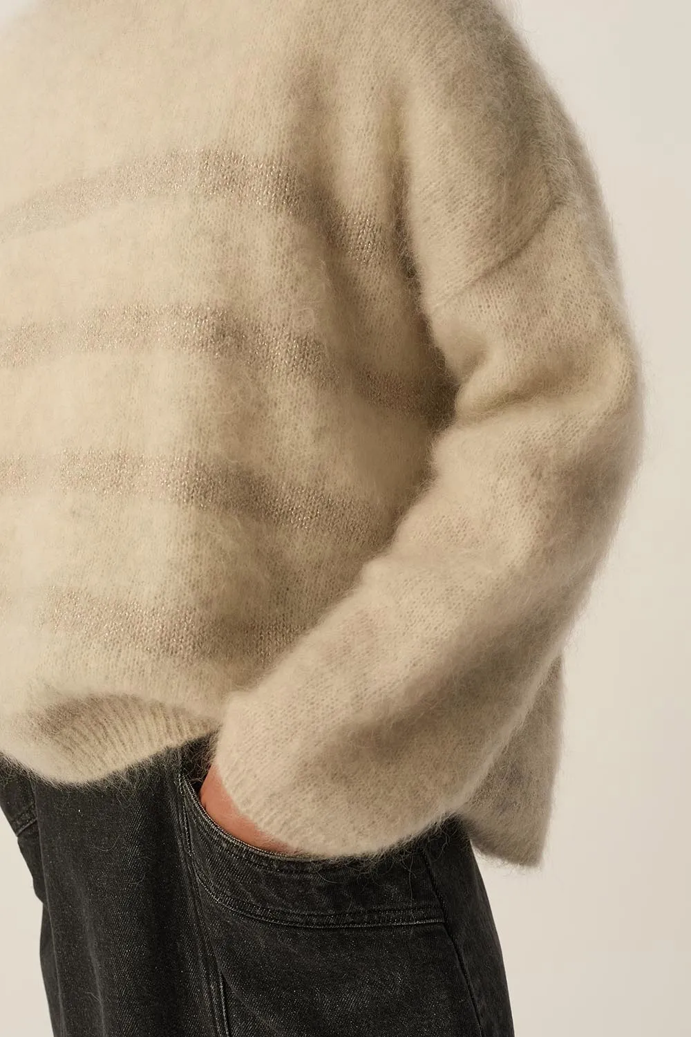 Pull Aleo Gris Chine/Argent - 25 ans sold by Des Petits Hauts product image thumbnail 2