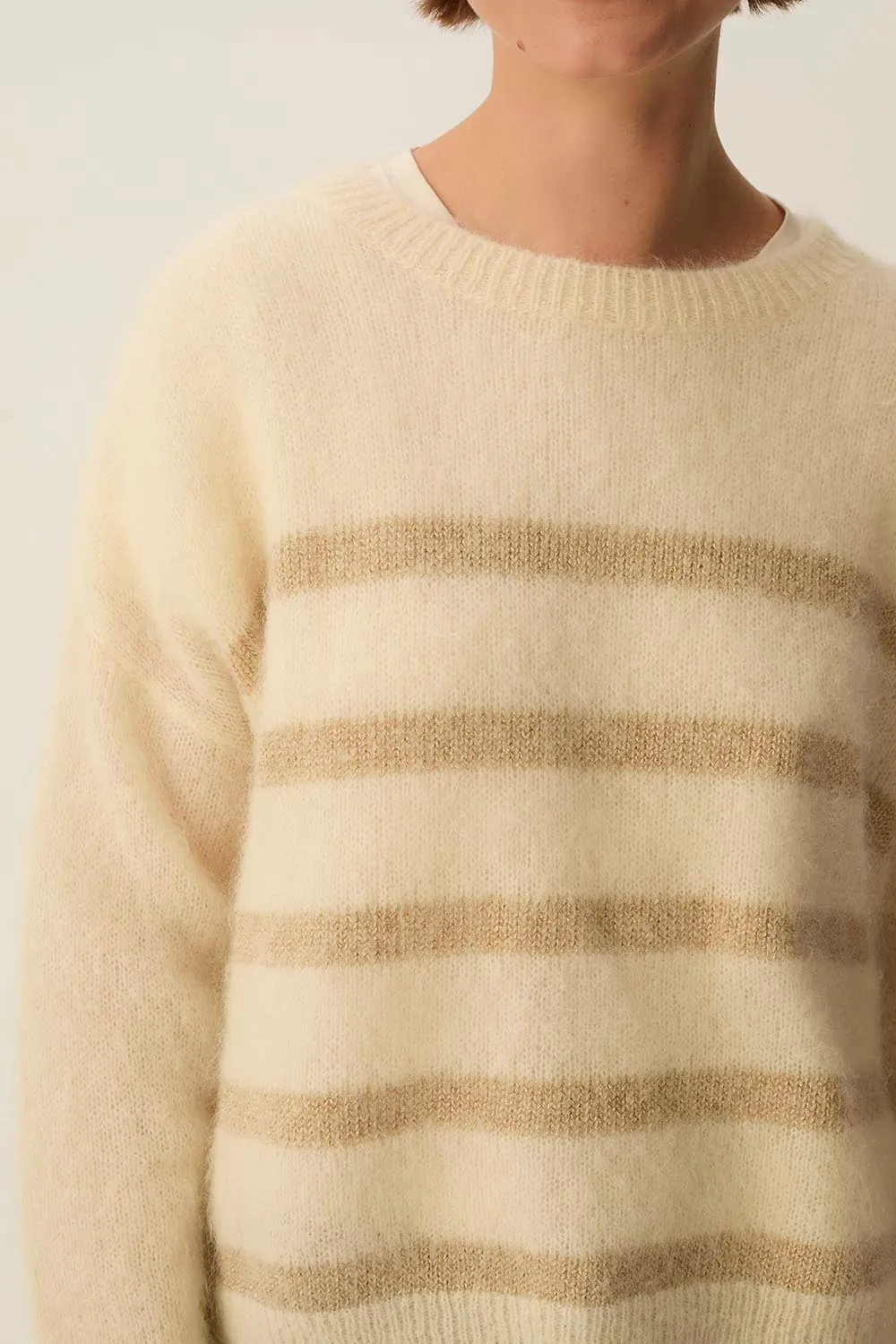 Pull Aleo Creme/Dore - 25 ans sold by Des Petits Hauts product image thumbnail 3