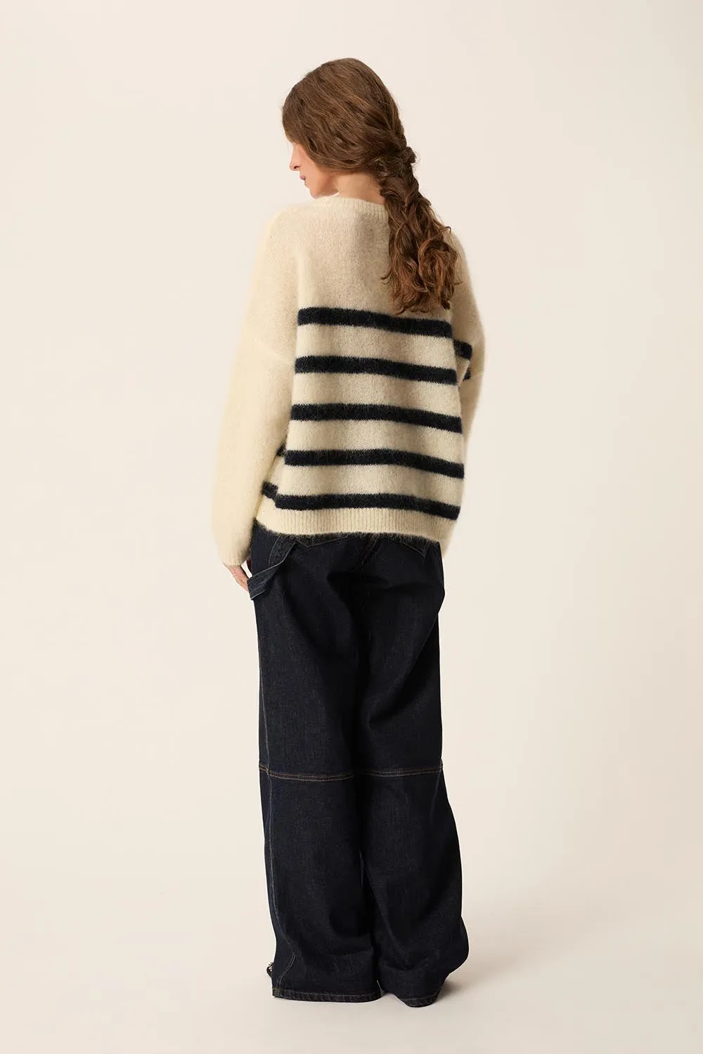 Pull Aleo Creme/Marine - 25 ans sold by Des Petits Hauts product image thumbnail 5